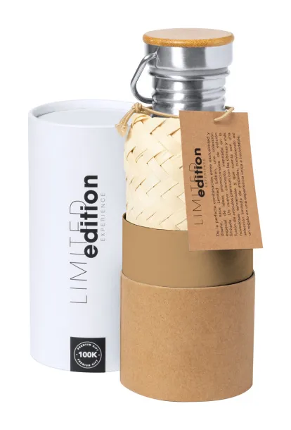 Ninvux sport bottle Natural Silver