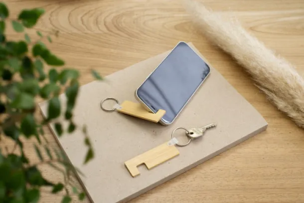 Orlando Bamboo key holder with phone holder 