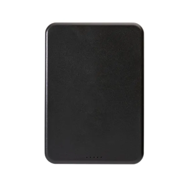  Magnetix magnetna prijenosna baterija od RCS reciklirane plastike, 5 000 mAh - XD Collection Crna
