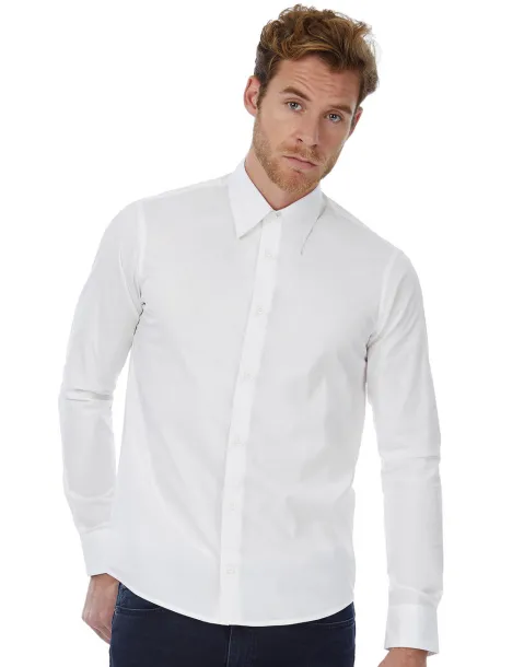  London Stretch Shirt LS - B&C