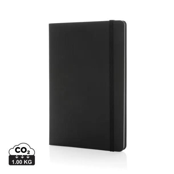  Craftstone A5 recycled kraft and stonepaper notebook - XD Collection Black 