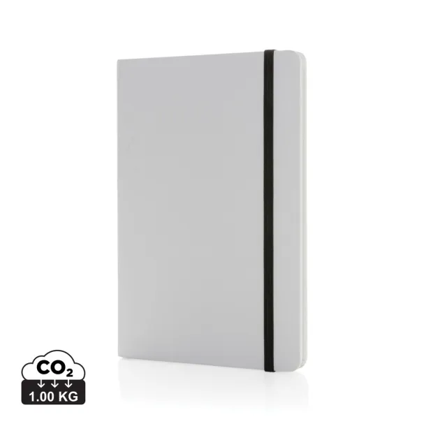  Craftstone A5 recycled kraft and stonepaper notebook - XD Collection White 