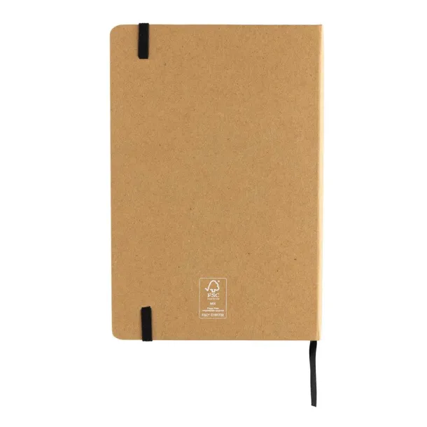 Craftstone notes od recikliranog natrona i kamenog papira, A5 - XD Collection brown 