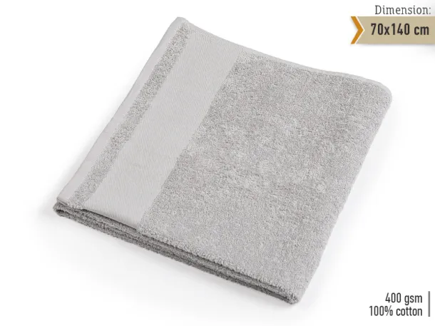 AQUA 70 towel 70 x 140 cm - EXPLODE Gray