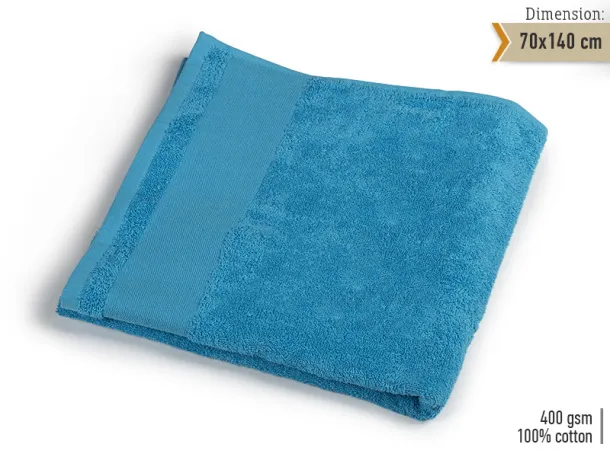 AQUA 70 towel 70 x 140 cm - EXPLODE Turquoise