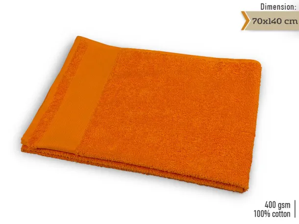 AQUA 70 towel 70 x 140 cm - EXPLODE Orange