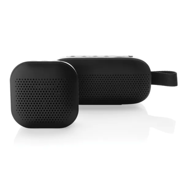  RCS recycled plastic Soundbox 3W speaker - XD Collection Black 