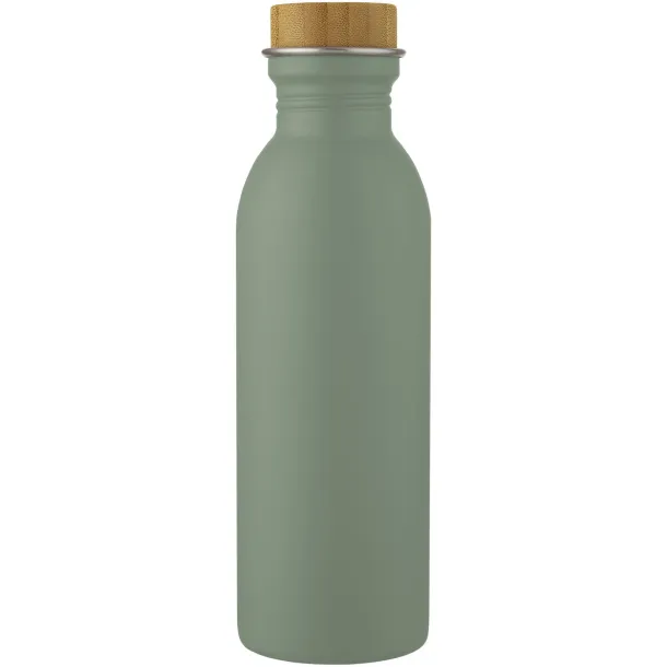 Kalix 650 ml stainless steel sport bottle - Unbranded Heather green