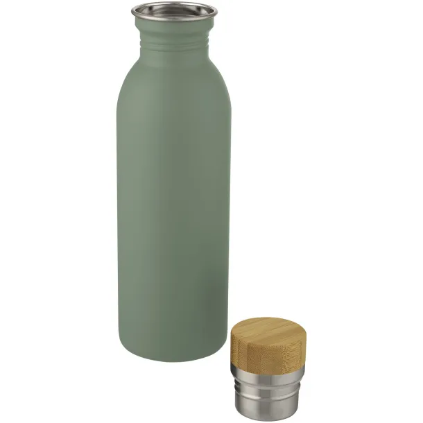 Kalix 650 ml stainless steel sport bottle - Unbranded Heather green