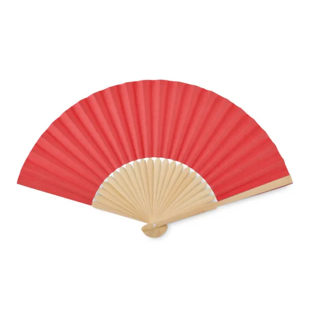 FANNY PAPER Manual hand fan Red