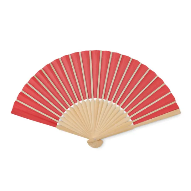 FANNY PAPER Manual hand fan Red