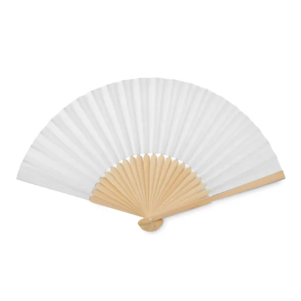 FANNY PAPER Manual hand fan White