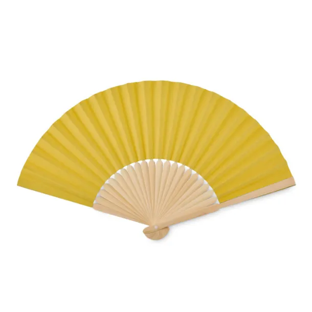 FANNY PAPER Manual hand fan Yellow