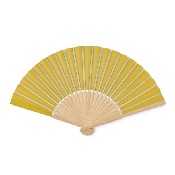 FANNY PAPER Manual hand fan Yellow