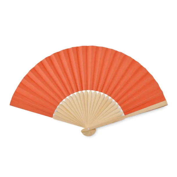 FANNY PAPER Manual hand fan Orange