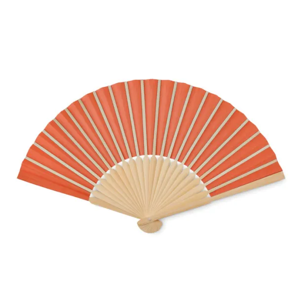 FANNY PAPER Manual hand fan Orange