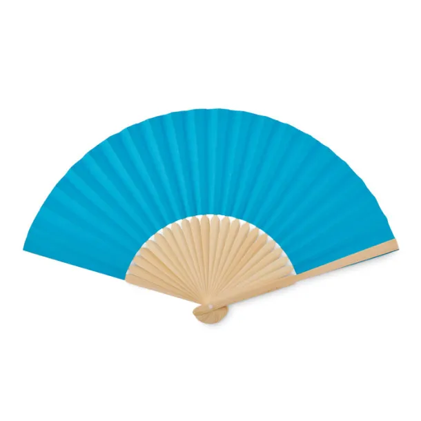 FANNY PAPER Manual hand fan Turquoise