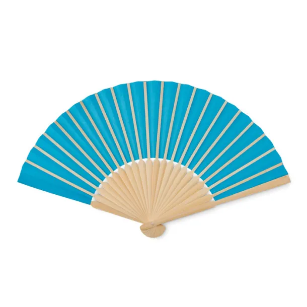 FANNY PAPER Manual hand fan Turquoise