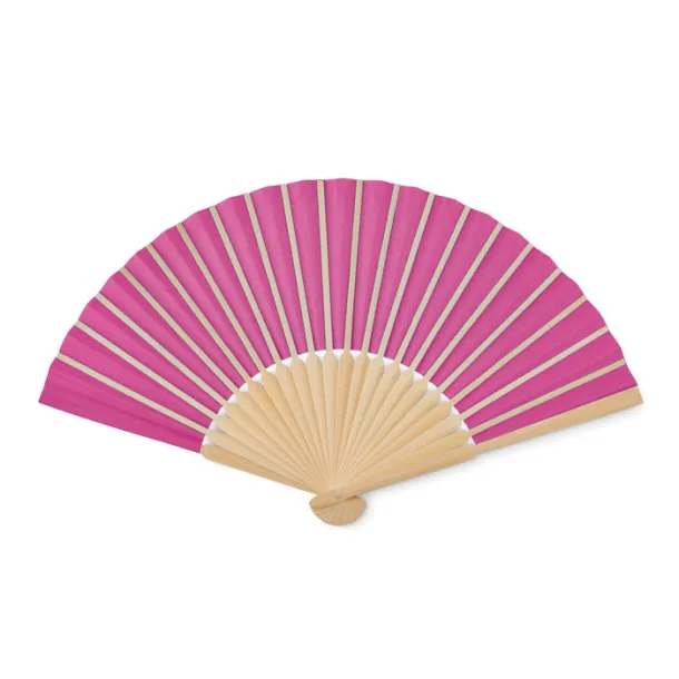 FANNY PAPER Manual hand fan Fuchsia