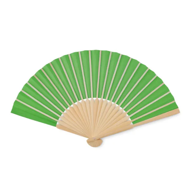 FANNY PAPER Manual hand fan Lime