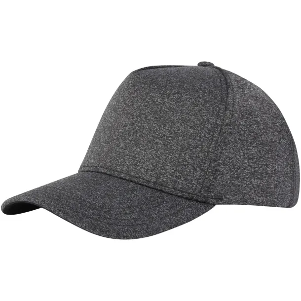 Manu 5 panel stretch cap - Elevate Life Charcoal