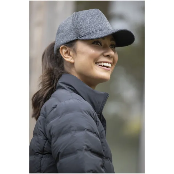 Manu 5 panel stretch cap - Elevate Life Charcoal