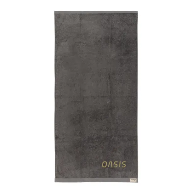 Ukiyo Sakura AWARE™ 500 gsm bath towel 70 x 140cm - Ukiyo Grey 