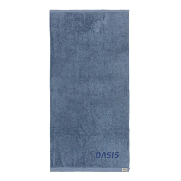 Ukiyo Sakura AWARE™ 500 gsm bath towel 70 x 140cm - Ukiyo Plava