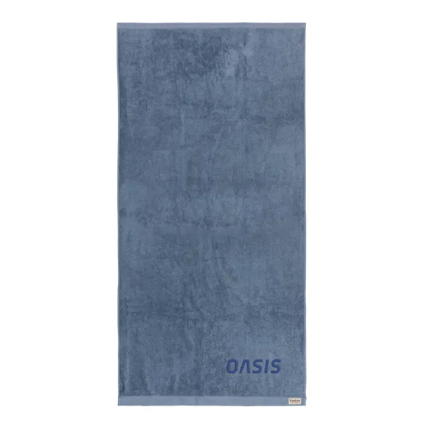 Ukiyo Sakura AWARE™ 500 gsm bath towel 70 x 140cm - Ukiyo blue 