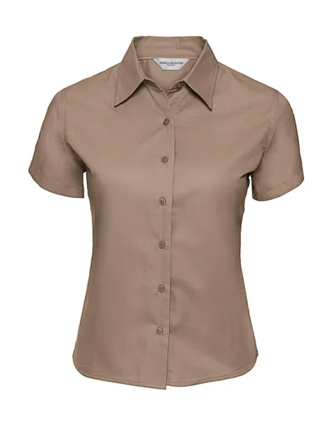  Ladies' Classic Twill Shirt - Russell Collection Khaki