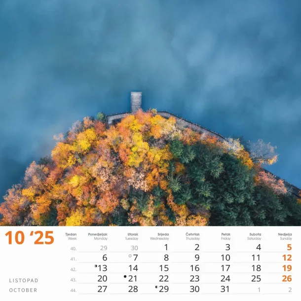  "ČARI PRIRODE" color kalendar Color