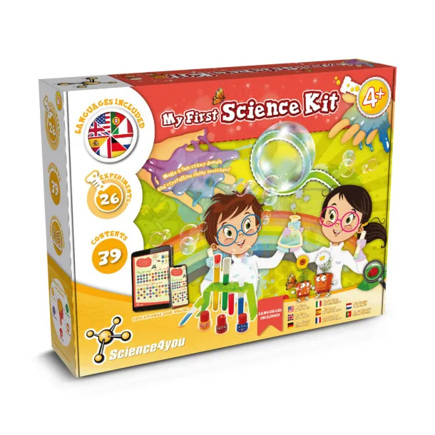 My First Science Kit III Edukativna igra isporučuje se s poklon vrećicom od kraft papira (115 g/m²) Prirodna