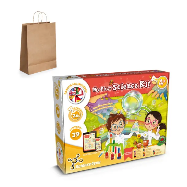 My First Science Kit III Educational toy supplied with a kraft paper gift bag (115 g/m²)