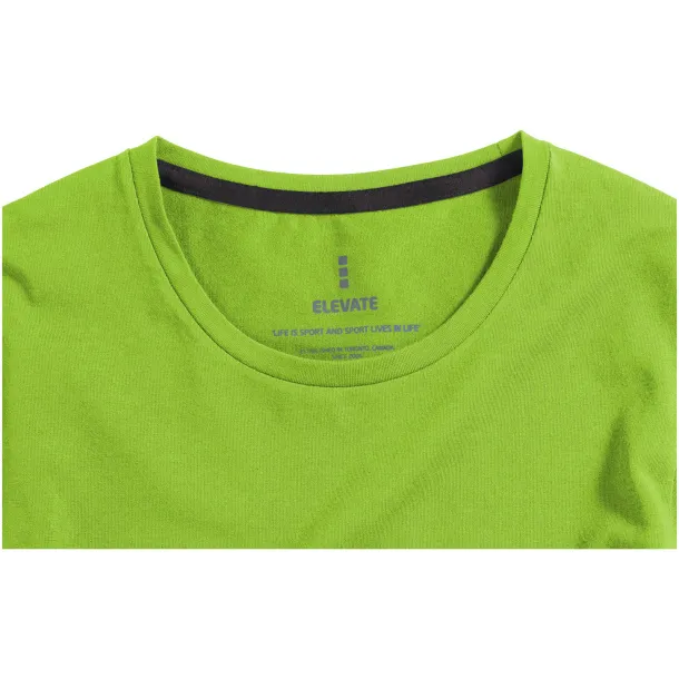 Ponoka long sleeve women's GOTS organic t-shirt - Elevate NXT Apple Green