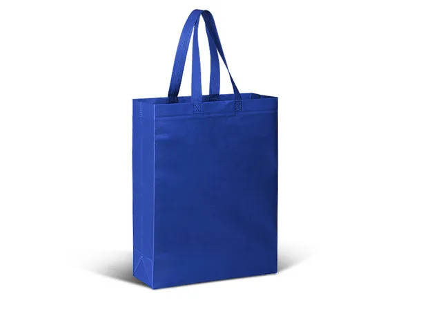 PLAZA non woven laminated shopping bag - BRUNO Royal blue