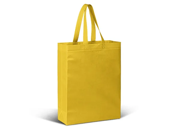 PLAZA non woven laminated shopping bag - BRUNO Yellow