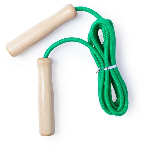  Skipping rope with wooden handles 45533C