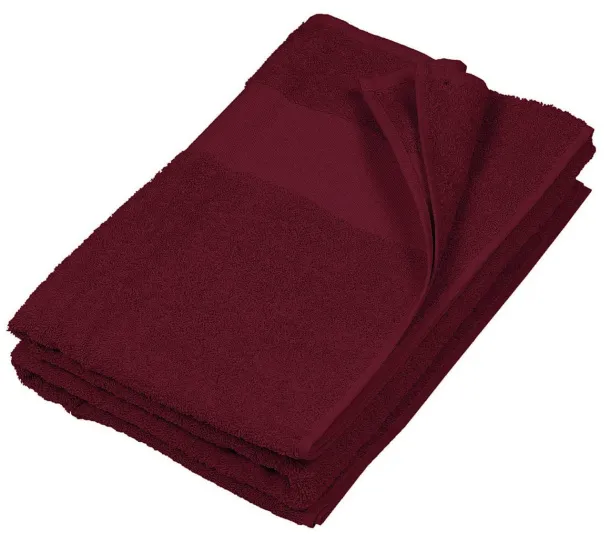  Ručnik za ruke, 450 g/m2 - Kariban Bordeaux