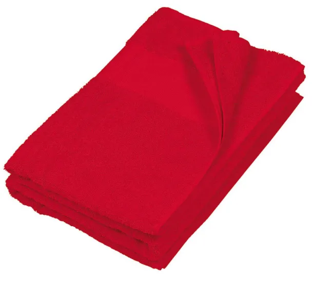  Ručnik za ruke, 450 g/m2 - Kariban Crvena