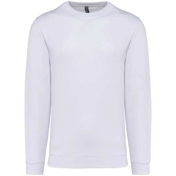  CREW NECK SWEATSHIRT - Kariban White