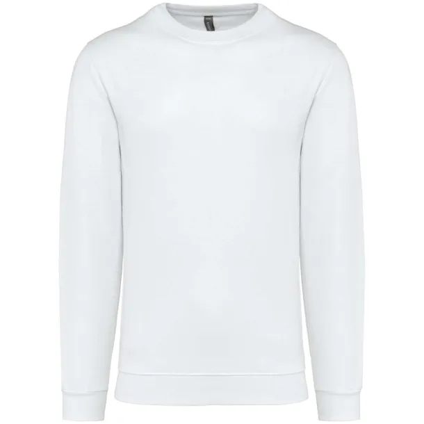  CREW NECK SWEATSHIRT - Kariban White