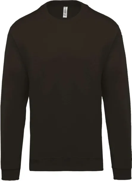  CREW NECK SWEATSHIRT - Kariban Tamno siva