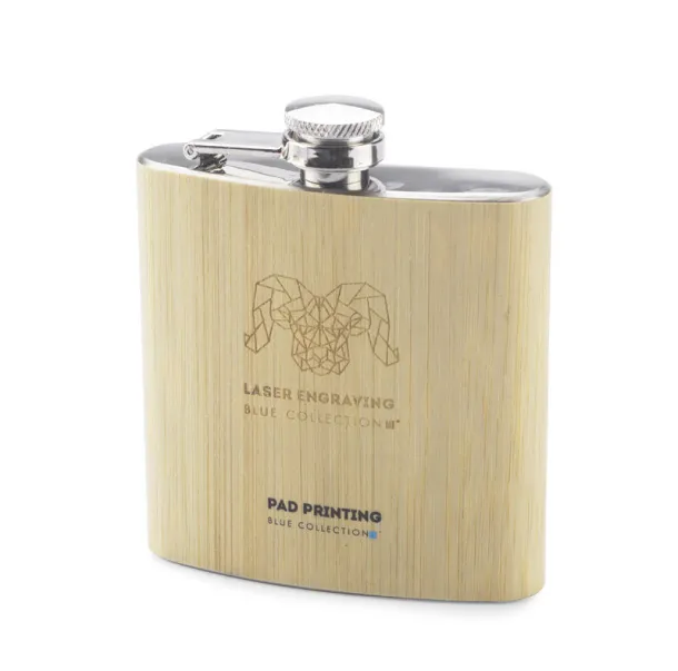 RIDLEY Hip flask  200 ml Beige