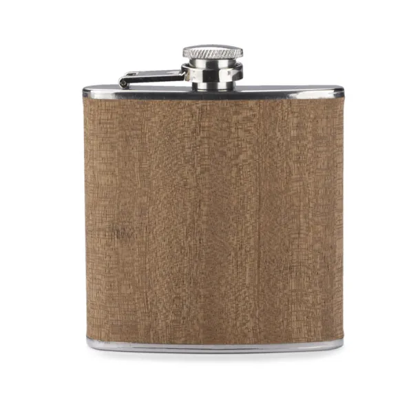 RIDLEY Hip flask  200 ml Brown