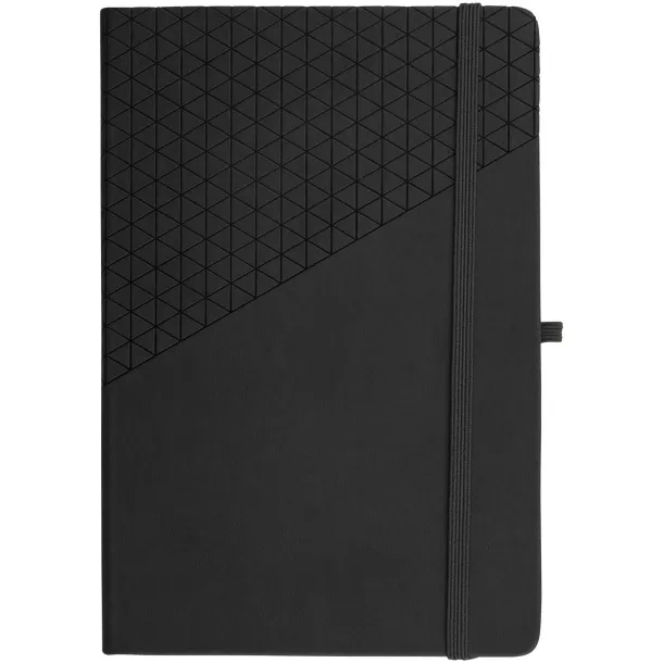 Theta A5 hard cover notebook - Marksman Solid black