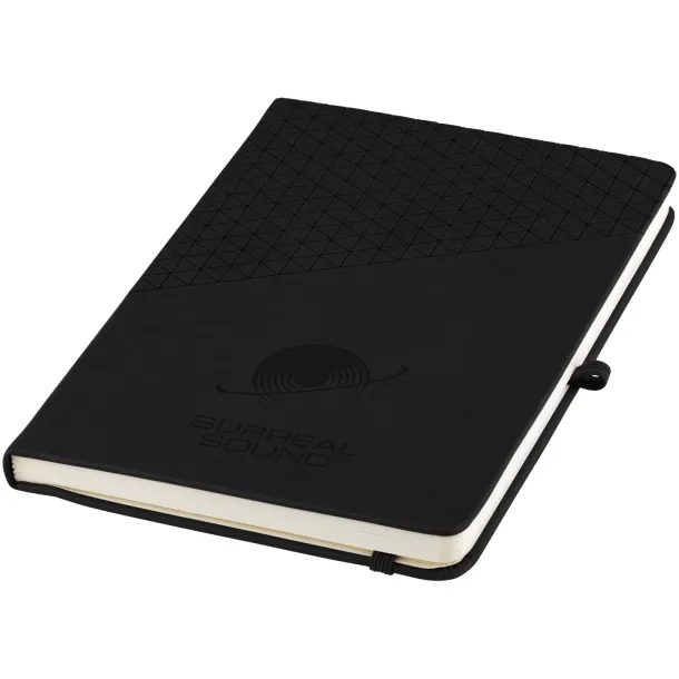 Theta A5 hard cover notebook - Marksman Solid black