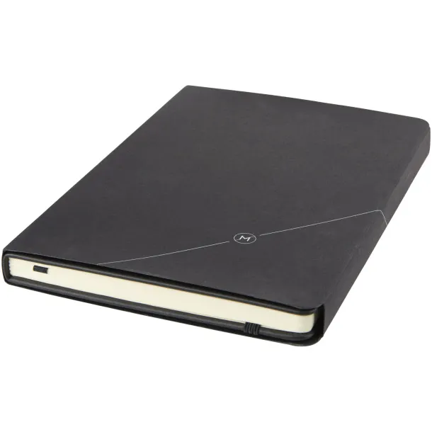 Theta A5 hard cover notebook - Marksman Solid black