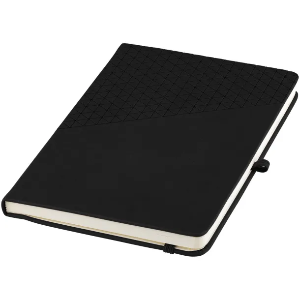 Theta A5 hard cover notebook - Marksman Solid black