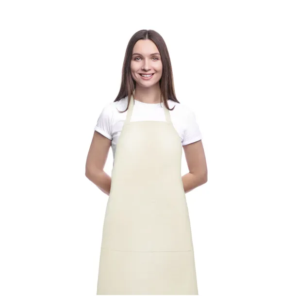 Khana 280 g/m² cotton apron - Seasons Ivory white