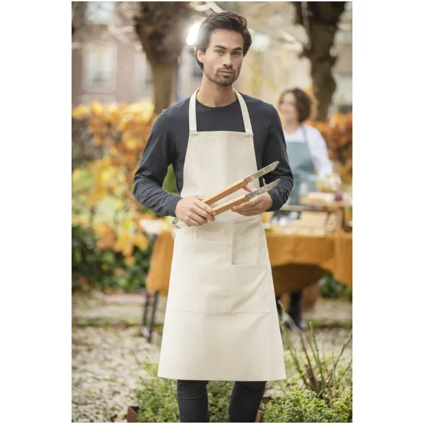 Khana 280 g/m² cotton apron - Seasons Ivory white